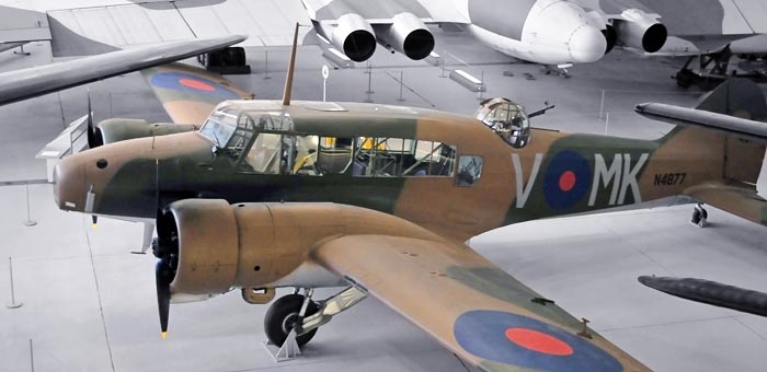 Coastal Command Avro Anson Mk1 N4877
